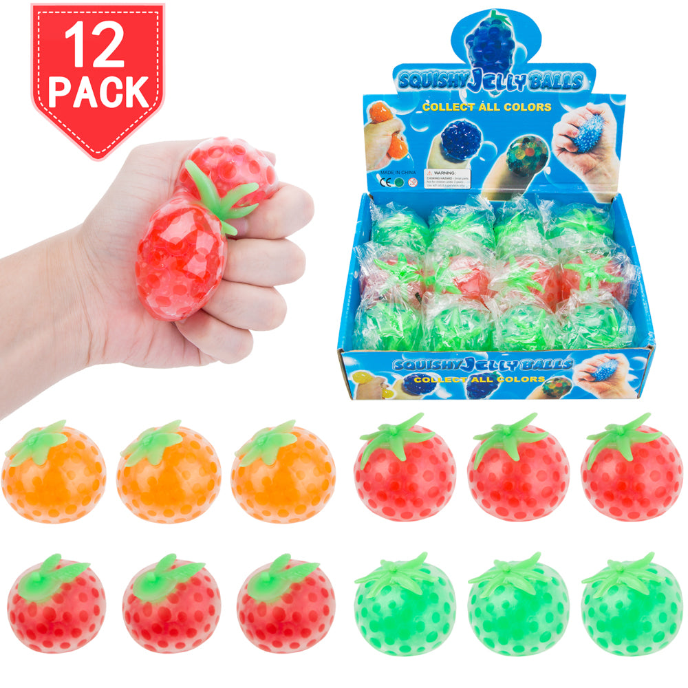 Cutie Fruity Squishy Balls 6-Pack